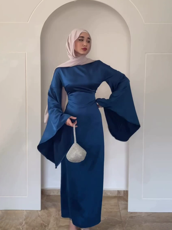 Middle East Series Women's Clothing ~  Blue Dress